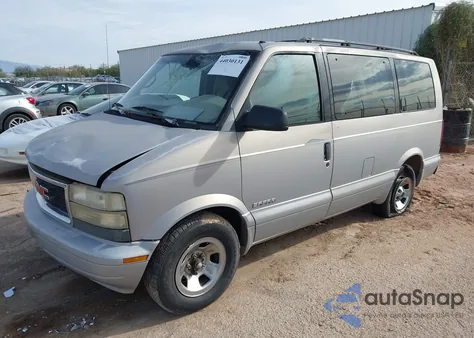 1999 GMC Safari Sl из США, поврежденный, VIN 1GKDM19W7XB527829